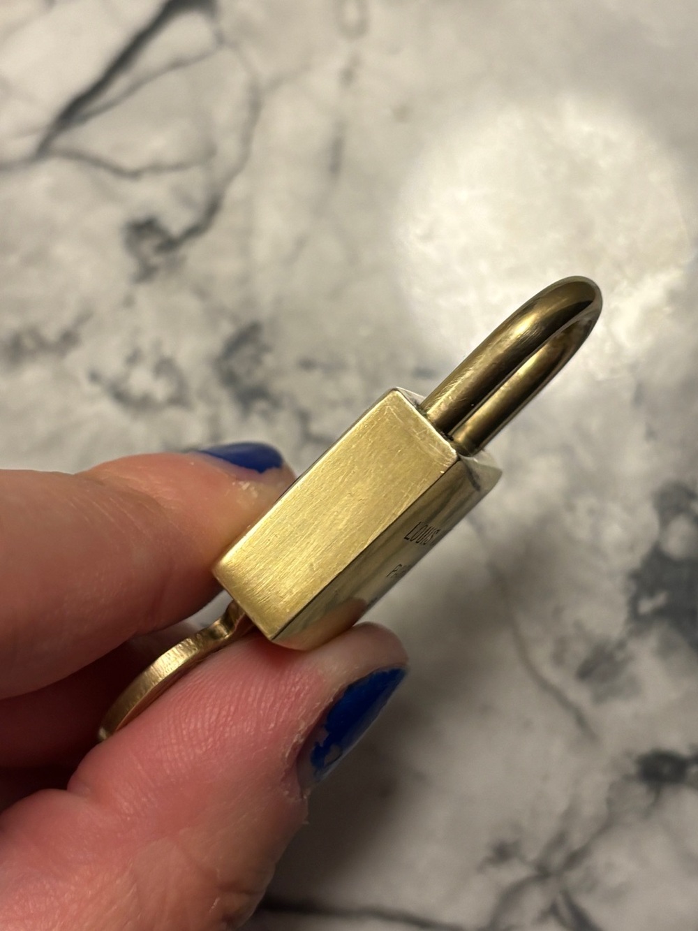 Vintage Louis Vuitton Rare 200 Series Lock and Key #230 with COA - Picture 8 of 11